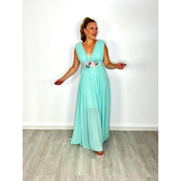 Vestido Dafne Turquesa